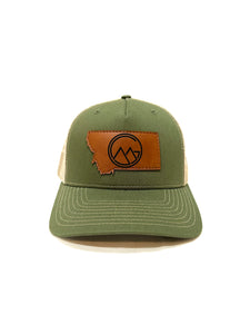 Montana State Patch w/ MGO Logo Hat