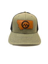 Load image into Gallery viewer, Montana’s Great Outdoors Leather Hats