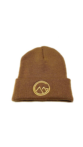 MGO Beanie Brown/Gold