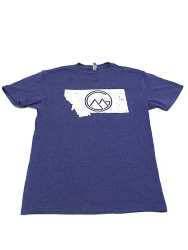 Montana MGO Storm Blue Tee